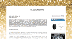 Desktop Screenshot of passionluxe.com